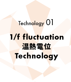 Technology 01 1/f fluctuation温熱電位Technology